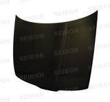 Seibon 90-93 Acura Integra OEM Carbon Fiber Hood - HD9093ACIN-OE