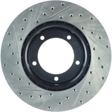 StopTech Slotted & Drilled Sport Brake Rotor - 127.44086L