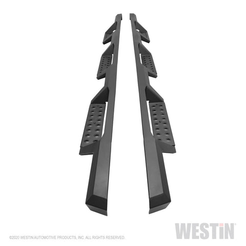 Westin 2020 Chevy Silverado 2500/3500 HDX Drop W2W Nerf Step Bars - Textured Black - 56-534755