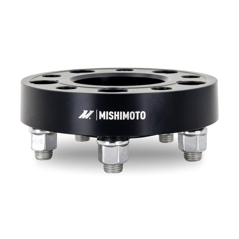 Mishimoto Wheel Spacers - 5x120 - 67.1 - 25 - M14 - Black - MMWS-010-250BK