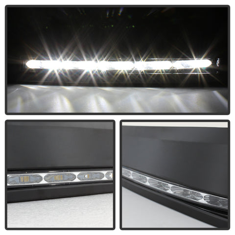 Spyder Toyota Tundra 07-13 Daytime LED Running Lights (XSP-X Model Look)wo/swtch Blk FL-DRL-TTU07-BK - 5077714