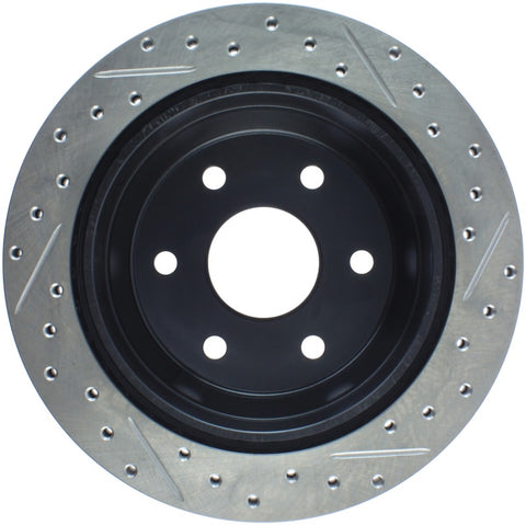 StopTech Slotted & Drilled Sport Brake Rotor - 127.66041R