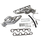 BBK 86-93 Mustang 5.0 Shorty Tuned Length Exhaust Headers - 1-5/8 Silver Ceramic - 15120