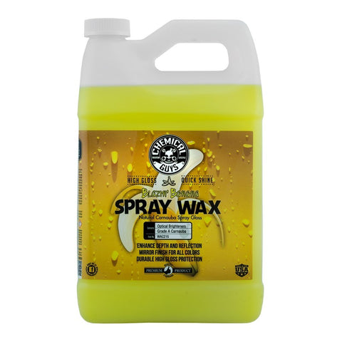 Chemical Guys Blazin Banana Carnauba Spray Wax - 1 Gallon - WAC215