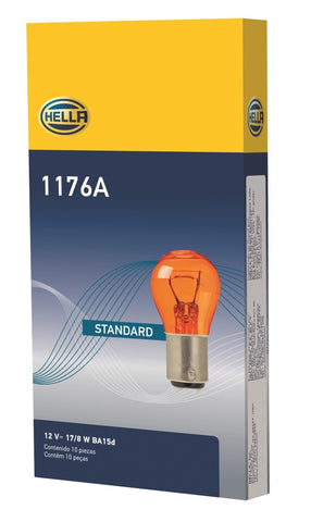 Hella BULB 1176A 12V 16/8W BA15d S8 - Min Qty 10 (211656701) - 1176A