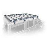 DV8 Offroad 18-21 Jeep Wrangler JL 4-Door Roof Rack - RRJL-01