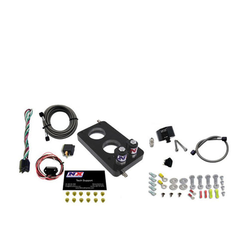 Nitrous Express 05-10 Ford Mustang 4.6L 3 Valve Nitrous Plate Kit (50-150HP) w/o Bottle - 20947-00