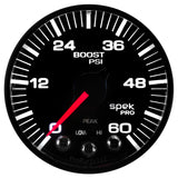 Autometer Spek-Pro 52.4mm 0-60 PSI Digital Stepper Motor Boost Gauge - P304328