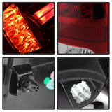 Spyder Dodge Ram 1500 13-14 13-14 LED Tail Lights LED Model only - Red Clear ALT-YD-DRAM13-LED-RC - 5077547