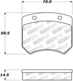 StopTech Street Touring Brake Pads - 308.06271