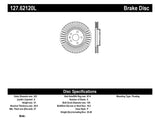 StopTech Slotted & Drilled Sport Brake Rotor - 127.62120L