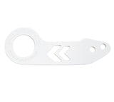 NRG Universal Rear Tow Hook - White Powder Coat - TOW-110WT