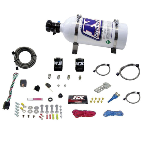 Nitrous Express All Dodge EFI Single Nozzle Nitrous Kit (35-150HP) w/5lb Bottle - 20921-05