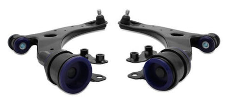 SuperPro 2004 Mazda 3 i Front Lower Control Arm Set w/ Bushings - TRC1050