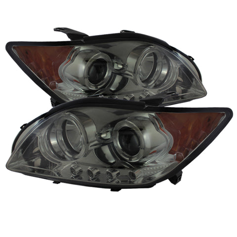 Spyder Scion TC 08-10 Projector Headlights LED Halo -Replaceable LEDs Smke PRO-YD-TTC08-HL-SM - 5073327