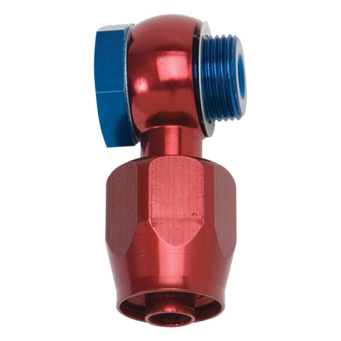 Russell Performance -6 AN Carb Banjo Adapter Fitting (Red/Blue) - 640230