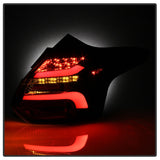 Spyder 12-14 Ford Focus 5DR LED Tail Lights - Black (ALT-YD-FF12-LED-BK) - 5085139