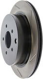 StopTech Power Slot 03-09 Infiniti FX35/FX45/Nissan Murano SportStop Slotted Left Right Rotor - 126.42078SL