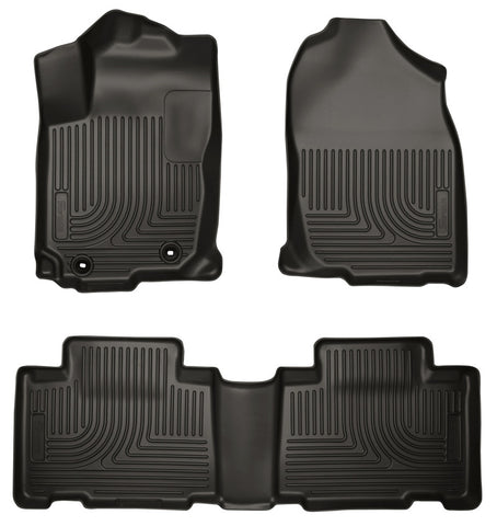 Husky Liners 13 Toyota RAV4 Weatherbeater Black Front & 2nd Seat Floor Liners - 98971