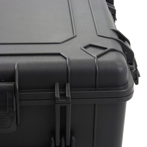 Go Rhino XVenture Gear Hard Case w/Foam - Medium 18in. / Lockable / IP67 - Tex. Black - XG181407F