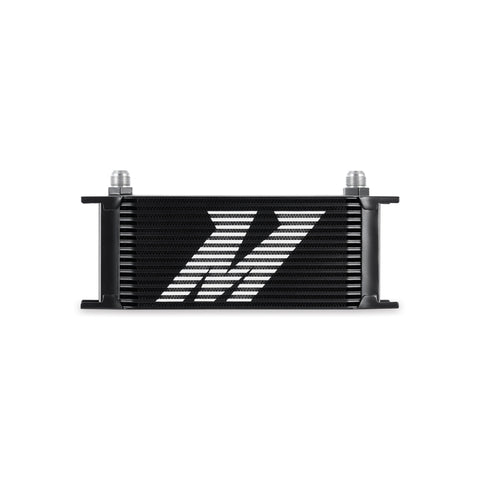 Mishimoto Universal 16 Row Oil Cooler - Black - MMOC-16BK