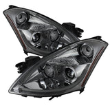 Spyder Nissan Altima 4Dr 10-12 Projector Headlights Light DRL LED Halo Smke PRO-YD-NA104D-LTDRL-SM - 5076854