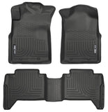 Husky Liners 05-13 Toyota Tacoma WeatherBeater Combo Black Floor Liners - 98951