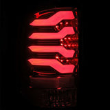 AlphaRex 14-18 GMC Sierra 1500 PRO-Series LED Tail Lights Jet Black - 630010