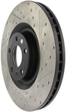 StopTech Slotted & Drilled Sport Brake Rotor - 127.33087L