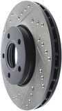 StopTech Slotted & Drilled Sport Brake Rotor - 127.61100R