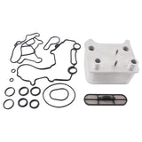 Mishimoto 03-07 Ford 6.0L Powerstroke Replacement Oil Cooler Kit - MMOC-F2D-03