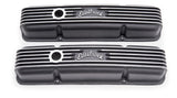 Edelbrock Valve Cover Classic Series Chevrolet 1959-1986 262-400 CI V8 Black - 41433