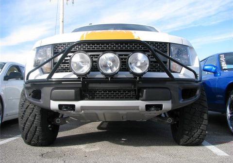 N-Fab Pre-Runner Light Bar 09-14 Ford F150/Lobo/Raptor - Gloss Black - F093LH