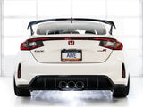 AWE Tuning 2023 Honda Civic Type R FL5 Touring Edition Exhaust w/ Triple Chrome Silver Tips - 3015-52287
