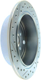 StopTech Select Sport 09-13 Subaru Forester Slotted and Drilled Left Rear Rotor - 227.47029L