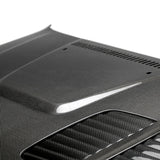 Seibon 08-11 BMW 1 Series (E81/E82) 2DR/HB GTR-Style Carbon Fiber Hood - HD0809BMWE822D-GTR