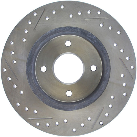 StopTech Slotted & Drilled Sport Brake Rotor - 127.42021L