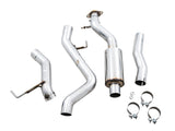 AWE Tuning 2021+ Ford Bronco 0FG Exhaust (No Tips) w/ Bash Guard - 3015-21000