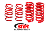 BMR 15-17 S550 Mustang Handling Version Lowering Springs (Set Of 4) - Red - SP083R