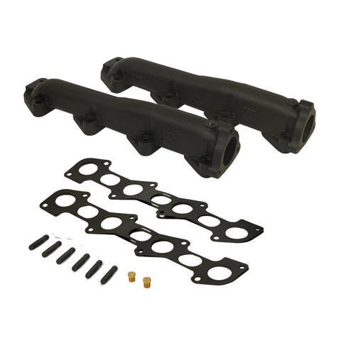 BD Diesel 08-10 Ford F-250/F-350/F-450/F-550 Powerstroke 6.4L Up Pipes Kit w/Manifold Set - 1041484