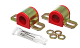 Energy Suspension Universal Red 21mm Non-Greaseable Sway Bar Bushing Set - 9.5125R