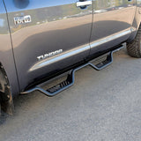 Westin 07-21 Toyota Tundra CrewMax Outlaw Drop Nerf Step Bars - Black - 20-13255