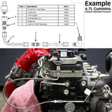 Banks Power Pressure Sensor Remote Mount Kit for High-Temperature/Drive Pressure Measurements - 66422