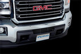 Putco 15-19 GMC Sierra HD - Stainless Steel - Black Bar Design Bumper Grille Bumper Grille Inserts - 87196