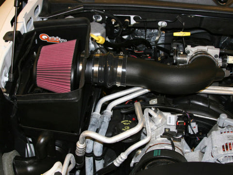 Airaid 05-06 Dodge Dakota / 06 Mitsubishi Raider 4.7L CAD Intake System w/ Tube (Oiled / Red Media) - 300-175