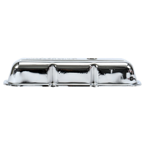 Edelbrock Valve Cover Signature Series Chevrolet 1982-1993 2 8L 60 V6 Chrome - 4488