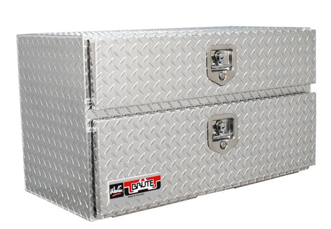 Westin/Brute UnderBody 48in x 20in w/ Top Drawer - Aluminum - 80-UB48-20TD