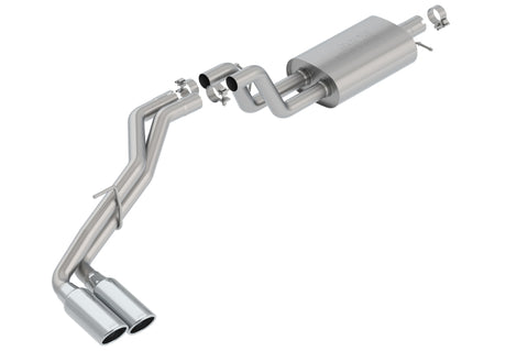 Borla 2019 Ford Ranger XL/XLT/Lariat 2.3L 2/4WD WB S-Type Catback Exhaust w/ Dual Chrome Tips - 140789