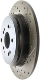 StopTech Slotted & Drilled Sport Brake Rotor - 127.40072L