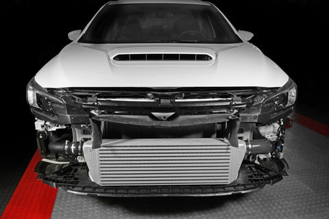 Perrin 22-23 Subaru WRX Front Mount Intercooler Kit (Black Tubes & Silver Core) - PSP-ITR-441SL/BK